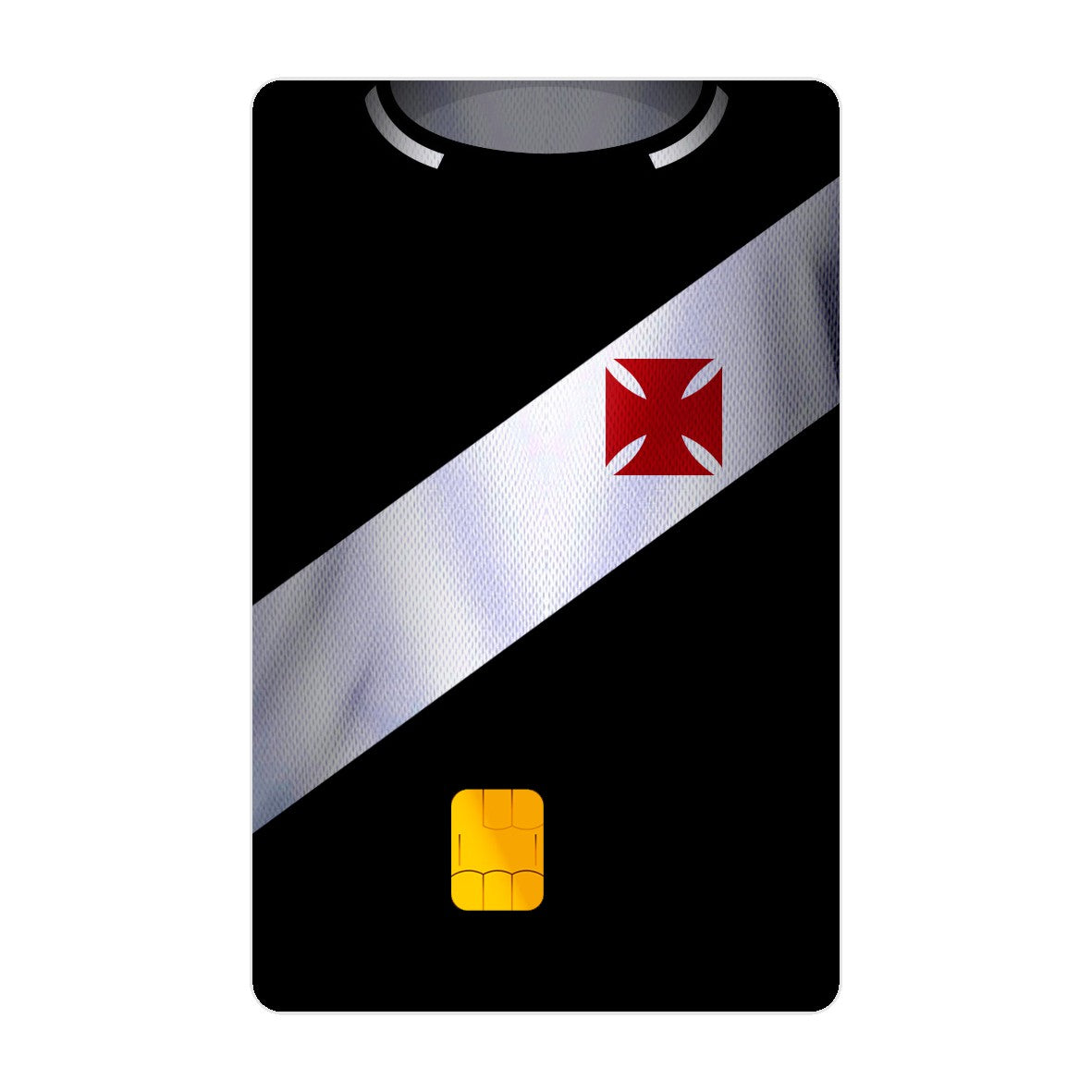 CAPACARD - Película Adesiva Para Cartão Frente e Verso - Manto Sagrado Vasco CAPACARD - Película Adesiva Para Cartão Frente e Verso - Manto Sagrado Vasco